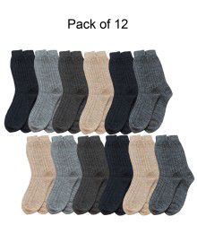 Kids Pure Wool Socks Selection P12